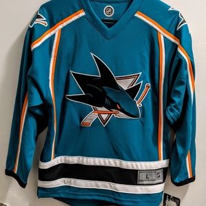 NHL Youth Teal San Jose Sharks Jersey